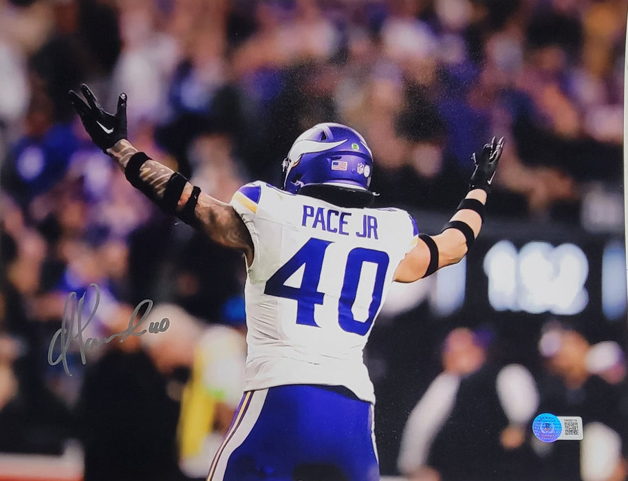 Ivan Pace Jr. Signed 11x14 Photo #2