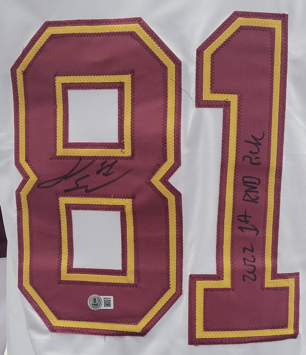 Jimmy Snuggerud Signed & Inscribed Player White College Hockey Jersey