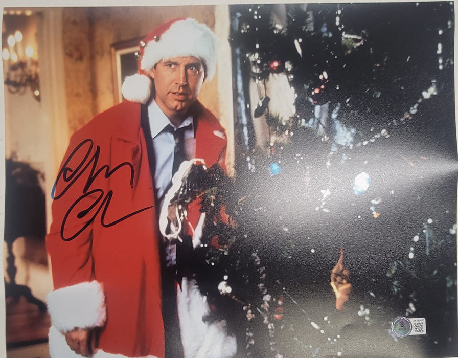 Chevy Chase Signed Christmas Vacation 11x14 Photo #4