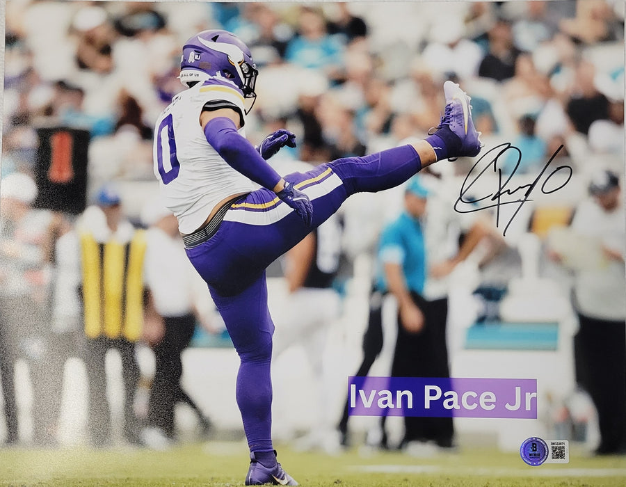 Ivan Pace Jr. Signed 11x14 Photo #6