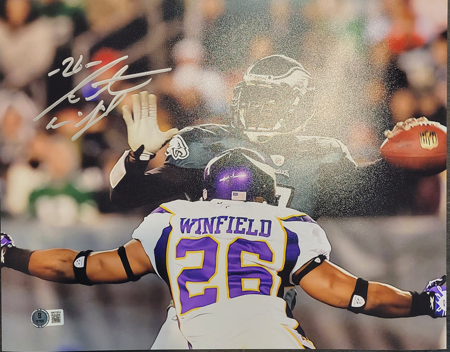 Antoine Winfield Signed 11x14 Photo #2