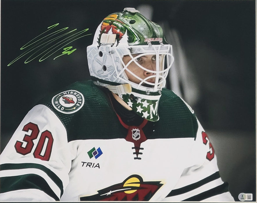 Jesper Wallstedt Signed 16x20 Photo #5