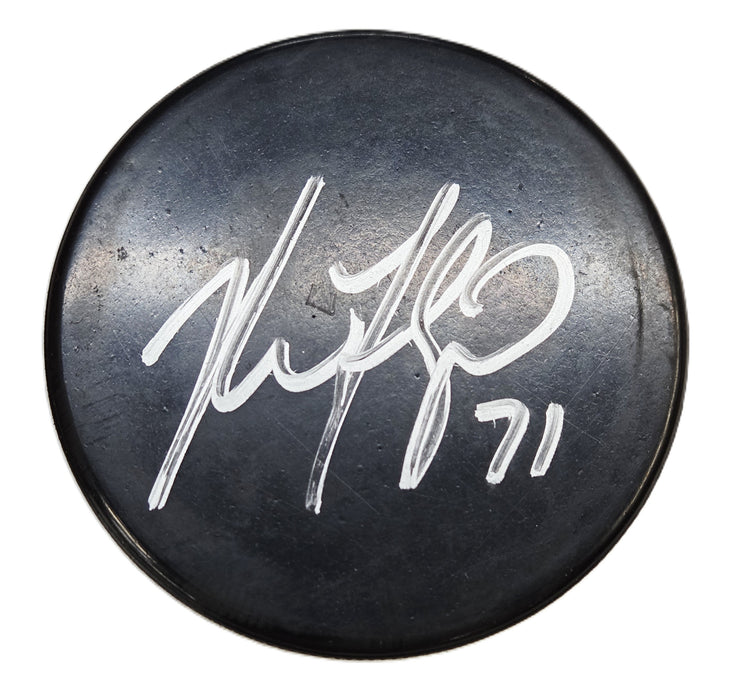 Nick Foligno Signed Puck