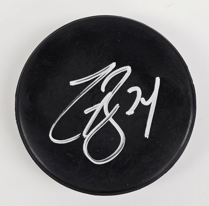 Zach Bogosian Signed Puck