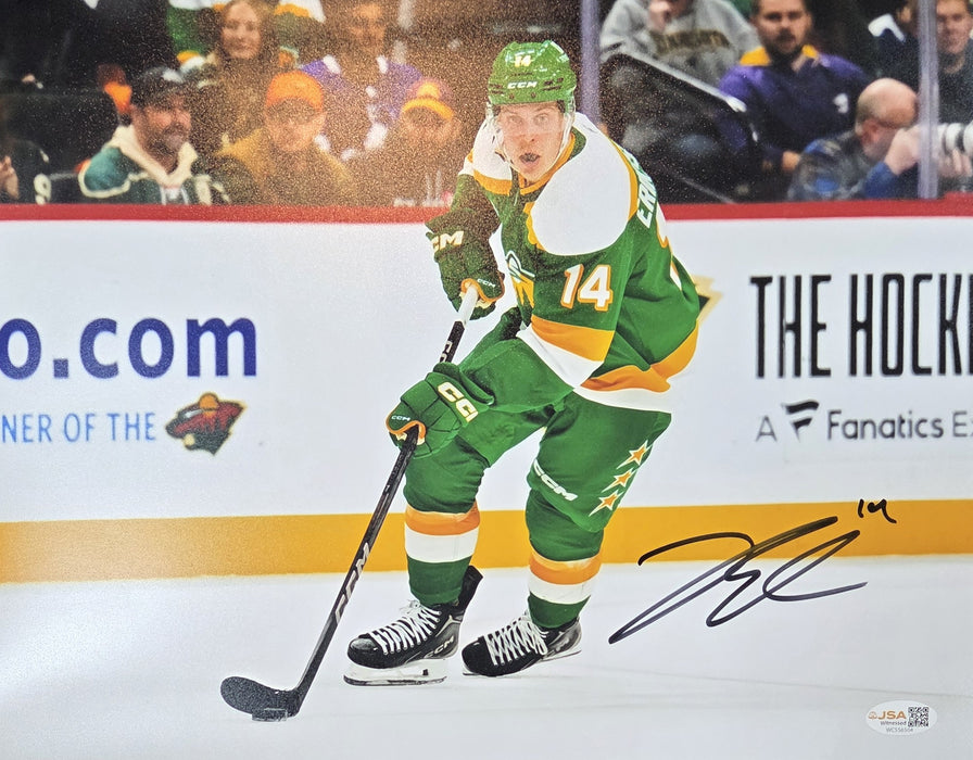 Joel Eriksson Ek Signed 11x14 Photo #6