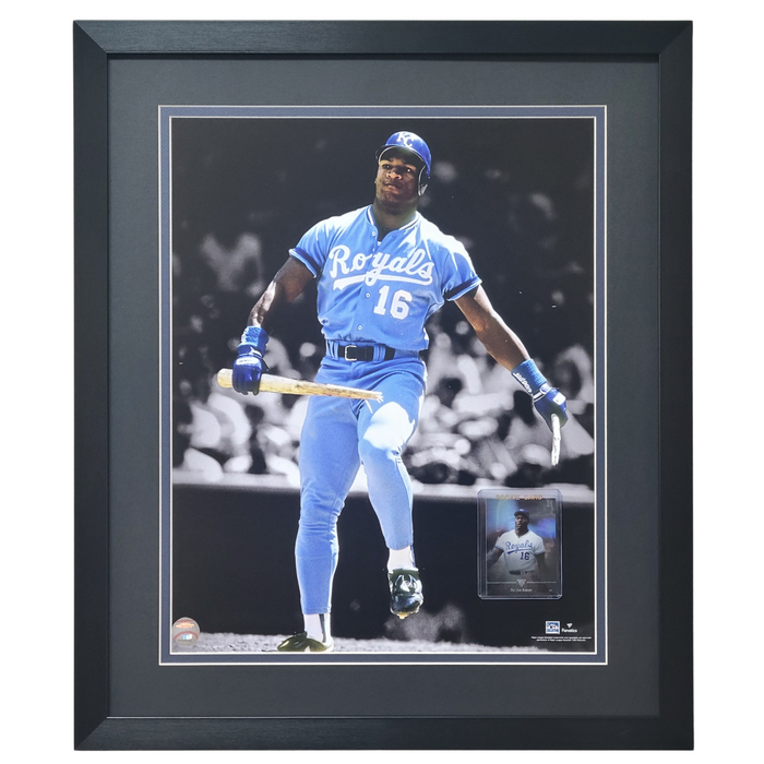 Bo Jackson Professionally Framed 16x20 Tribute Rookie Card Display