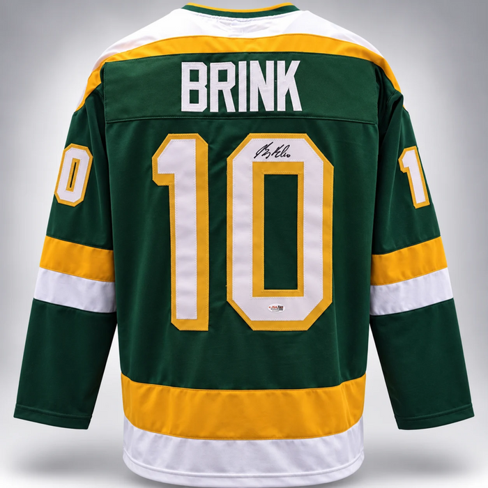 Bobby Brink Signed Green Retro Player Hockey Jersey