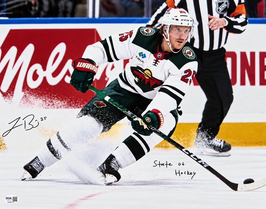 Jonas Brodin Signed 16x20 Photo #1