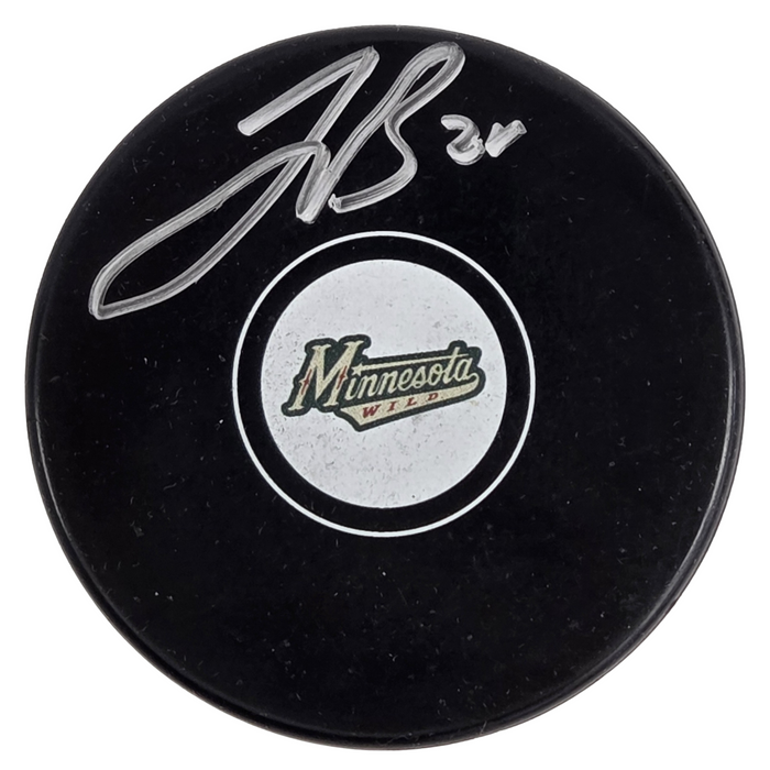 Jonas Brodin Signed Puck