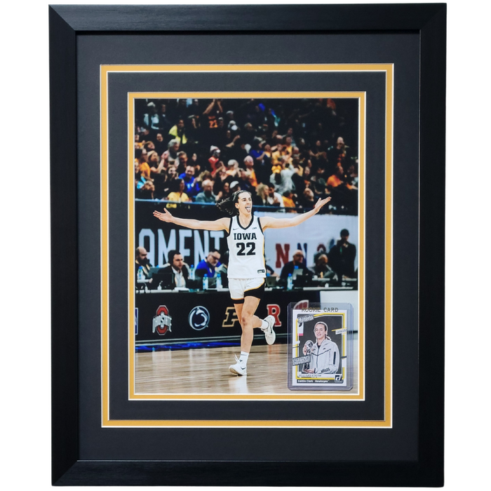 Caitlin Clark Professionally Framed 11x14 Rookie Card Display