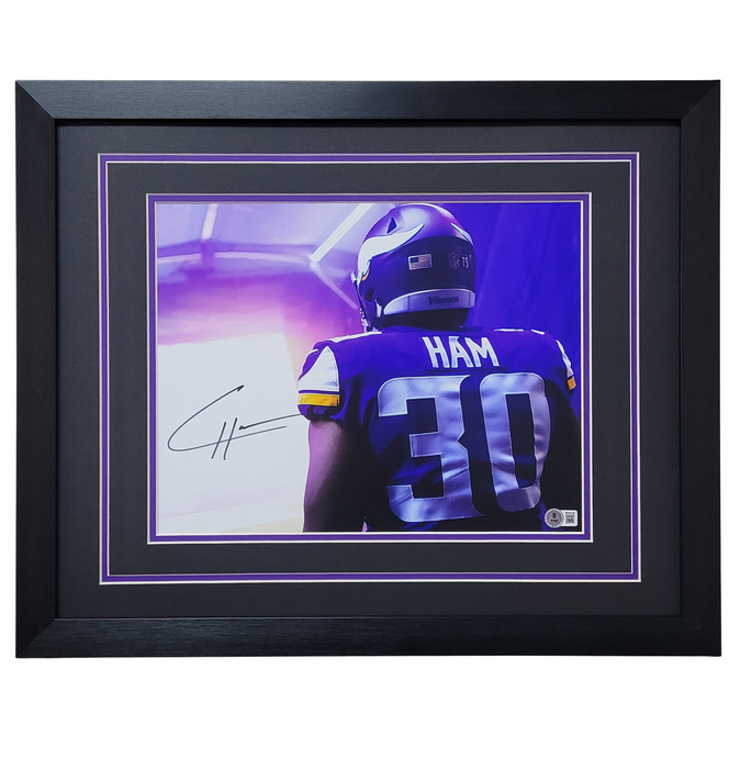 CJ Ham Signed & Professionally Framed 11x14 Photo #1