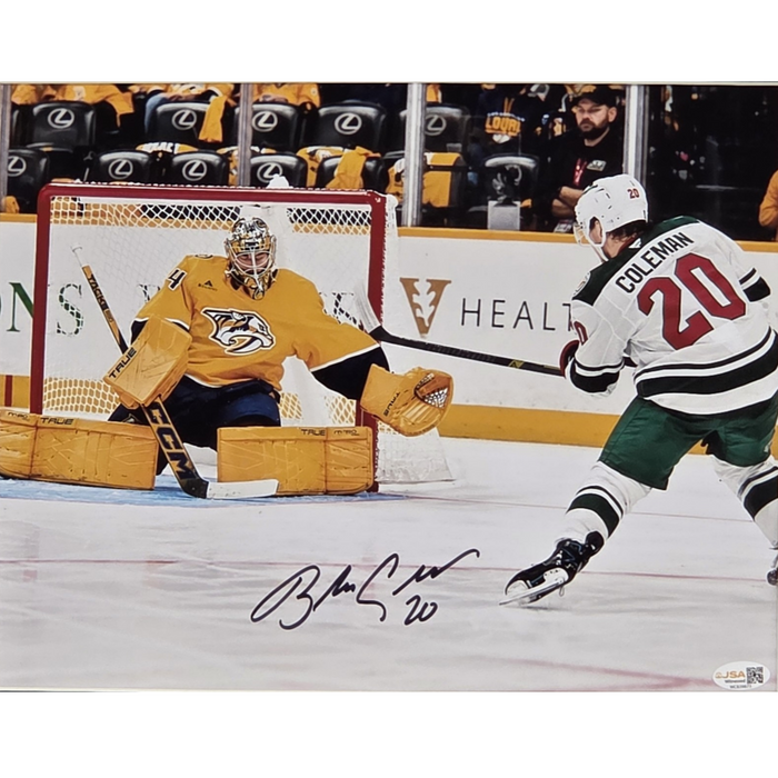 Blake Coleman Signed 11x14 Photo