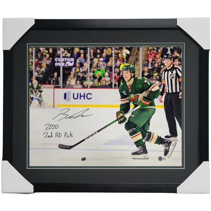 Brock Faber '2nd RD Pick' Signed & Professionally Framed 16x20 Photo #6