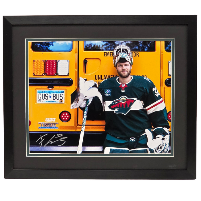 Filip Gustavsson Signed & Professionally Framed 16x20 Photo #2