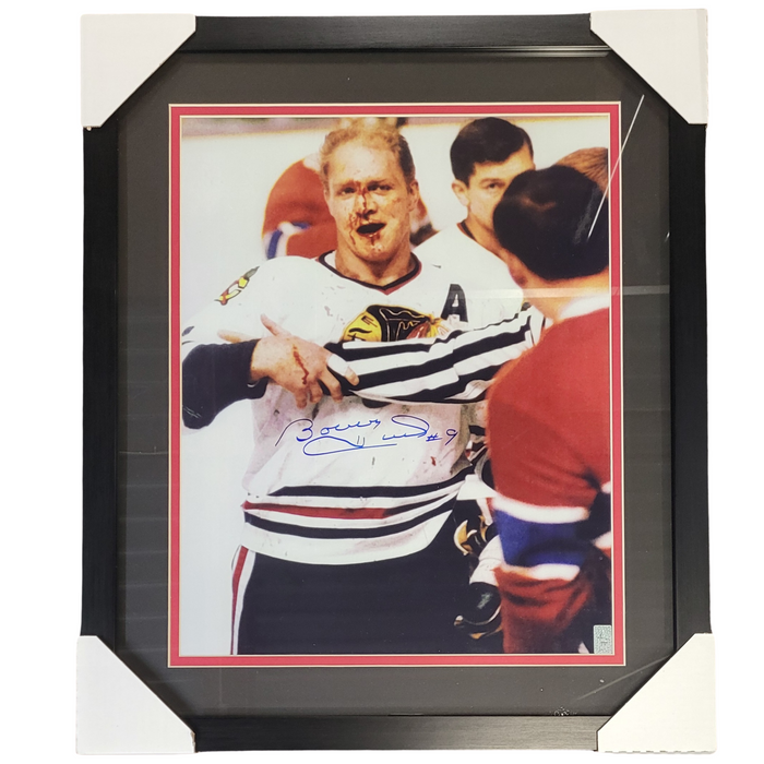 Bobby Hull #2 Signed & Professionally Framed 16x20 Photo