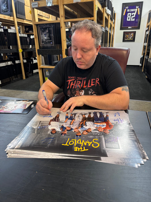The Sandlot Cast Signed & Professionally Framed 16x20 Photo #2