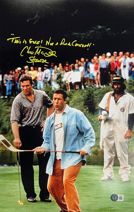 Shooter McGavin Signed 11x17 Photo w/ Inscription #2