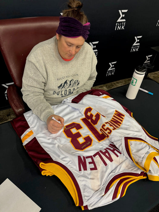 Lindsay Whalen Signed Player College Jersey w/ Inscription