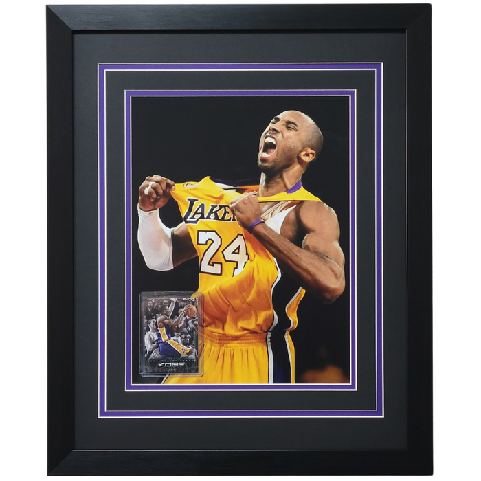 Kobe Bryant Professionally Framed 11x14 Card Display