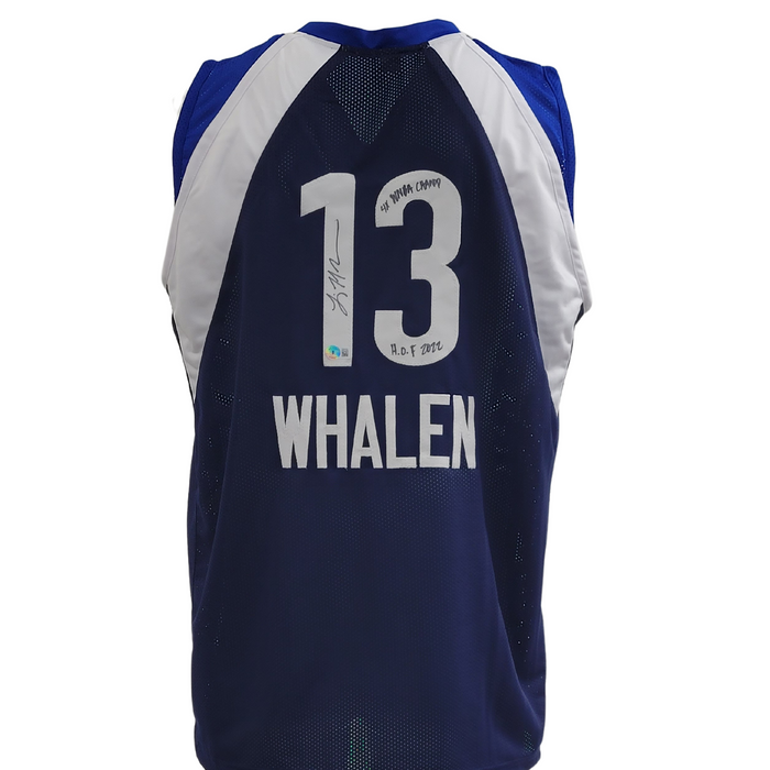 Lindsay Whalen Signed Player Blue Jersey w/ Inscription