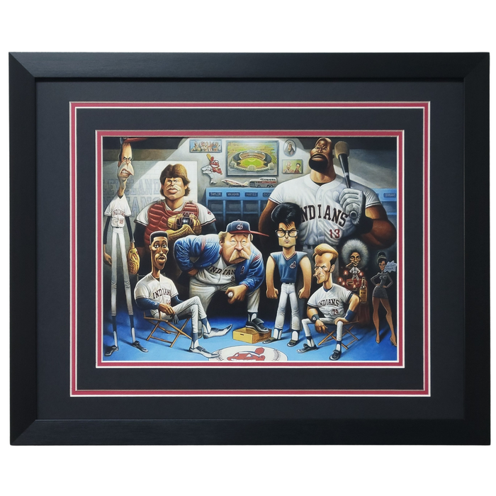 Major League 'The Tribe' Professionally Framed 11x14 Photo