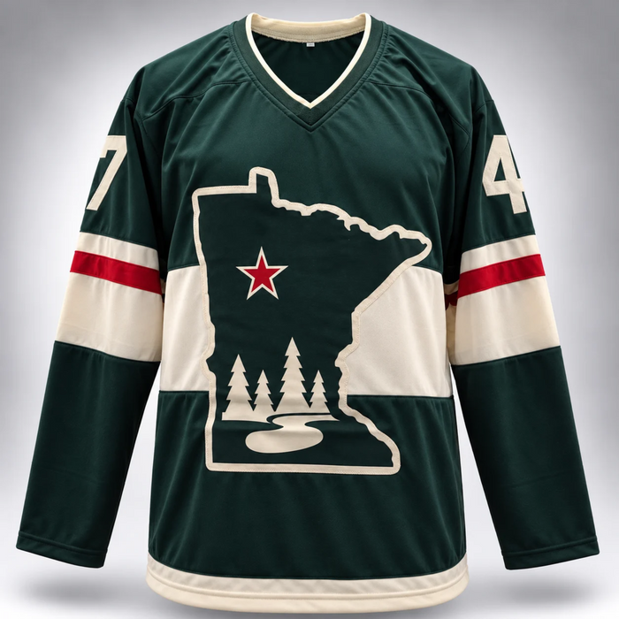 Michael McCarron Signed Green Player Hockey Jersey