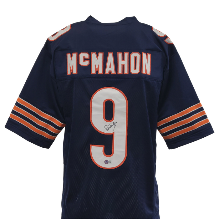 Jim McMahon Signed Player Navy Football Jersey