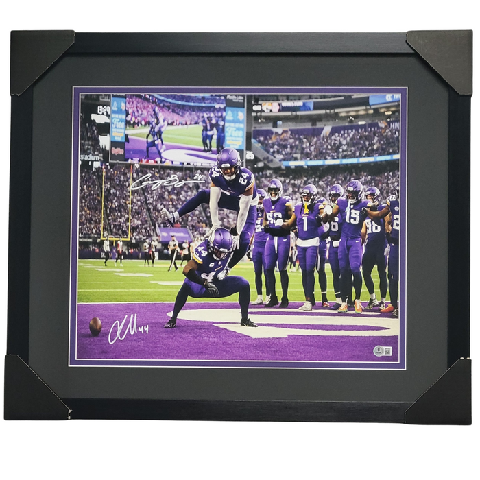 Josh Metellus & Cam Bynum Signed and Professionally Framed 16x20