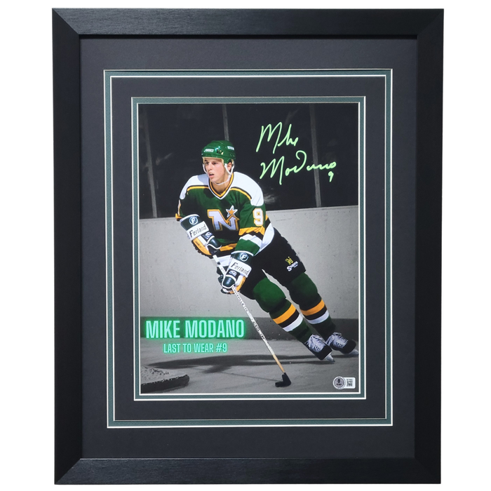 Mike Modano Signed & Professionally Framed 11x14 Photo #4