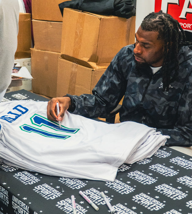 Naz Reid Signed Player Throwback Jersey