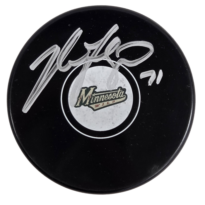 Nick Foligno Signed Puck