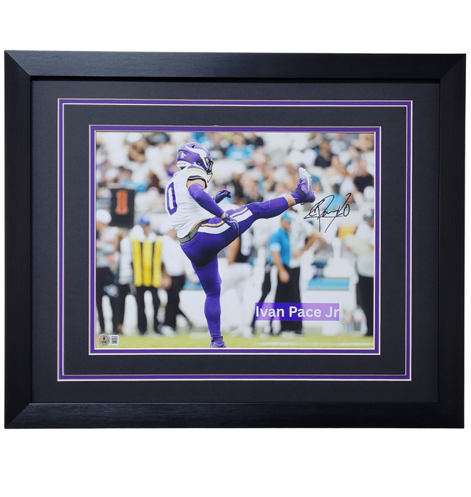 Ivan Pace Jr. Signed & Professionally Framed 11x14 Photo #6