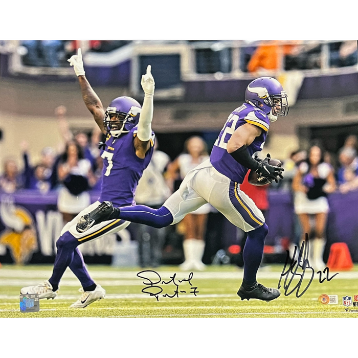Harrison Smith & Patrick Peterson Dual Signed 16x20 Photo