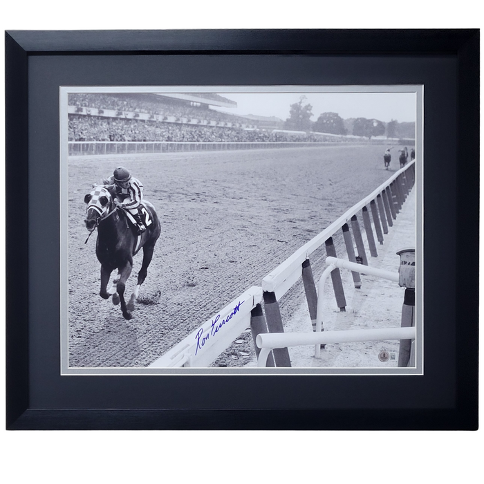 Ron Turcotte 'Secretariat' Signed & Professionally Framed 16x20 Photo #3