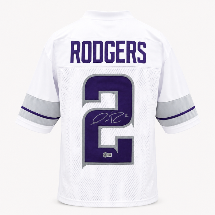 Isaiah Rodgers Signed Whiteout Player Football Jersey
