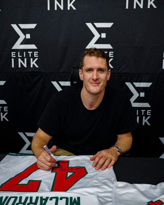Michael McCarron Signed White Player Hockey Jersey