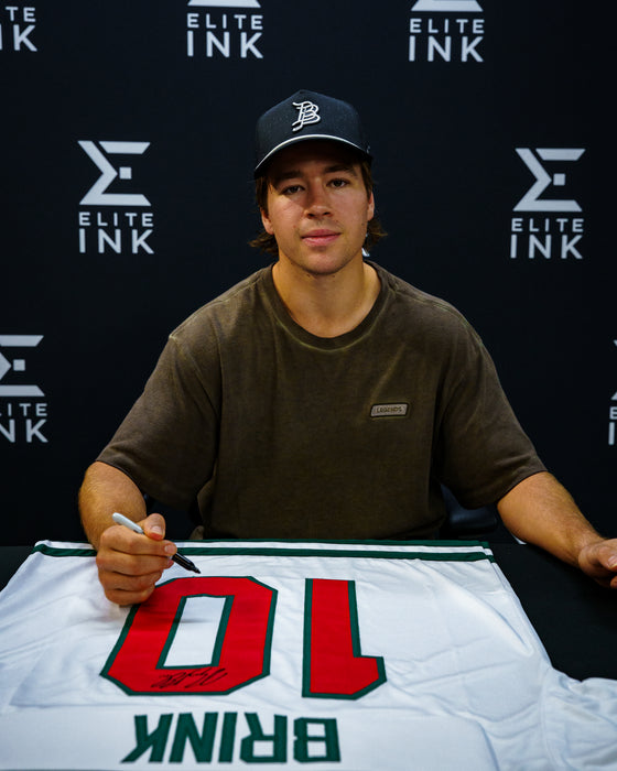 Bobby Brink Signed White Player Hockey Jersey