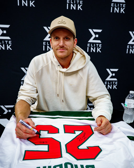 Jonas Brodin Signed White Player Hockey Jersey