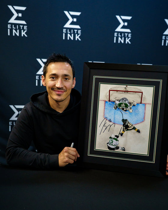 Jared Spurgeon Signed & Professionally Framed 11x14 Photo #3