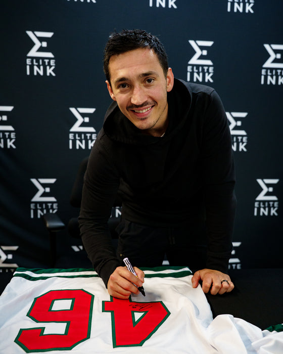 Jared Spurgeon Signed White Player Hockey Jersey