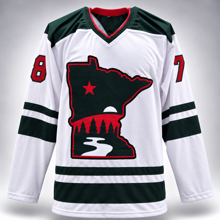 Nico Sturm Signed White Player Hockey Jersey