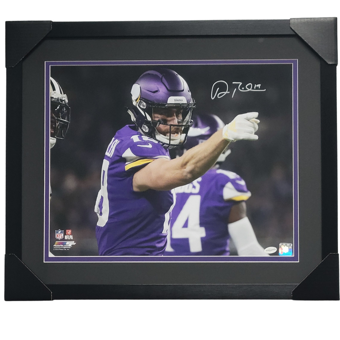 Adam Thielen Signed & Professionally Framed 16x20 Photo #7