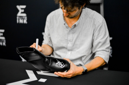 Napoleon Dynamite Signed Moon Boot w/ 'Lucky!'
